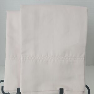 California Design Den Elegant Blush Pink Oeko-Tex Cotton King Pillowcases Set